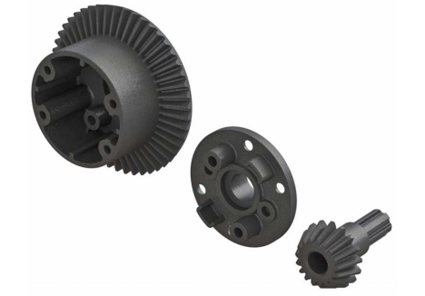 Arrma Diff Case 49T Main Gear 17T Input Gear Set RC Car Part AR310802