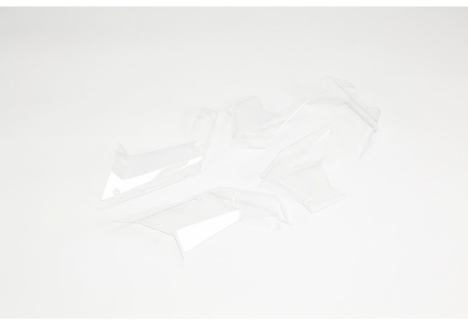 ARRMA FIRETEAM 1/7 Guard Set Clear Polycarbonate RC Z-ARA411009
