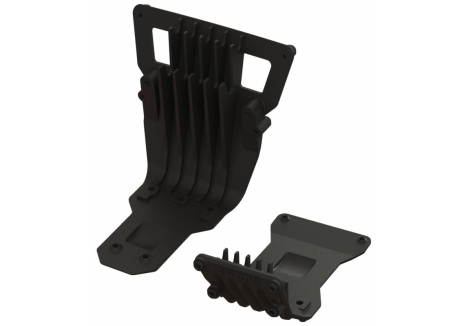 ARRMA Fireteam 6S Skid Plates Front and Rear Chassis Protection Z-ARA320688