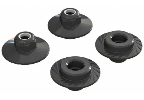 ARRMA Flanged Lock Nut 5x8mm 4 Piece Spare Parts AR708007