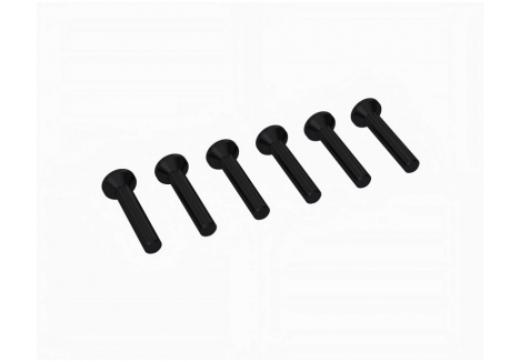 ARRMA Flat Head Screw M2.5x14mm Pack of Six Steel RC Fasteners Z-ARA-2717