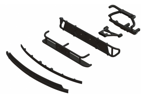 ARRMA F/R Bumper Set for 1/8 MOJAVE 4X4 4S BLX Desert Truck Z-ARA320738