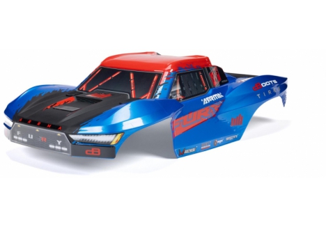 ARRMA FURY 1/10 Painted Decalled Trimmed RC Body Blue Z-ARA-2119