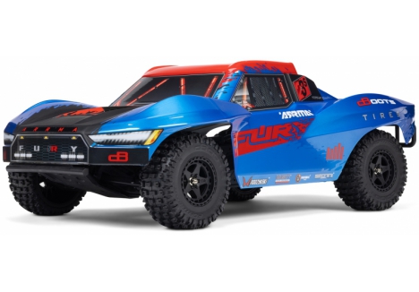 ARRMA FURY 223S BLX 1/10 Brushless 2WD Short Course Truck with 4000Kv Motor & DSC – C-ARA3521T1