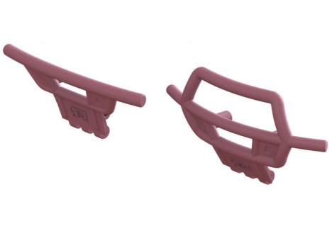 ARRMA Gorgon MT Bumper Set Front Rear Pink Composite Z-ARA320782