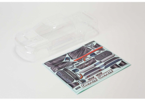 ARRMA Granite 4X4 1/10 Clear RC Monster Truck Body Decals Z-ARA402308