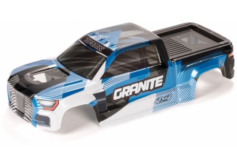 ARRMA GRANITE Clipless Painted Decaled Trimmed Body, Blue Z-ARA-1621