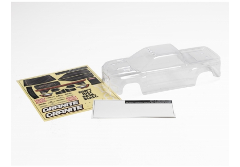 ARRMA Granite GROM RC Car Body Clear Polycarbonate ARA412004