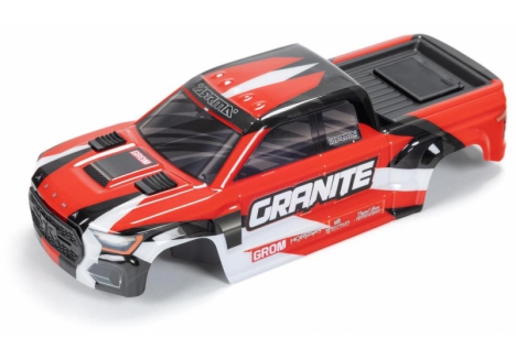 ARRMA Granite GROM RC Car Body Red Camo Pre-Painted ARA412002