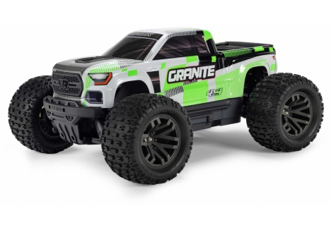 ARRMA GRANITE MEGA 665 1/10 Brushed 4WD Monster Truck – Green – C-ARA4202V4T1