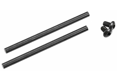 ARRMA HD Hinge Pin Set 3x50mm Suspension Spares Black Z-AR330146
