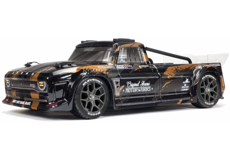 ARRMA INFRACTION 3S BLX Black/Gold 1/8 Scale 4WD Brushless Street Bash Truck – C-ARA4315V3T1