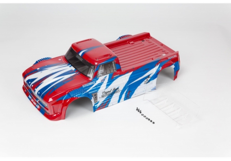 ARRMA INFRACTION 4X4 MEGA 1/10 Finished RC Body Red Blue Z-ARA414001
