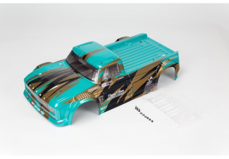 ARRMA INFRACTION 4X4 MEGA 1/8 Finished RC Body Teal Bronze Z-ARA414005