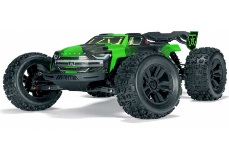ARRMA KRATON 1/8 4WD 6S Brushless RC Monster Truck RTR Green Black ARA8608V6T3