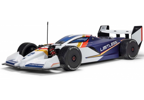 ARRMA LIMITLESS 120 1/7 8S 4WD Brushless RC Street Speed Car White Blue C-ARA7816T2