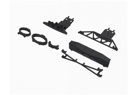 ARRMA Lower Skid and Bumper Set Composite Chassis Protection Z-ARA-1615