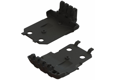 ARRMA Lower Skidplates Pair Composite ARA320632