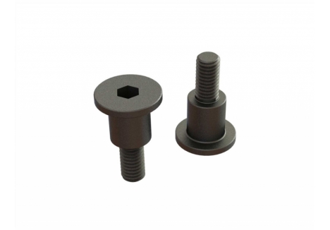ARRMA M3x12.5mm Screw Shaft 2-Pack Steel Precision Machine Thread Z-ARA727312