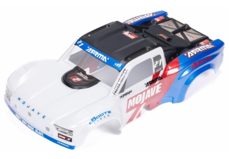 ARRMA Mojave GROM Pre-Painted RC Body White Blue ARA1565 ARA-1565