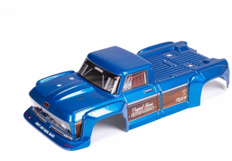 ARRMA OUTCAST 4X4 1/10 4S BLX RC Stunt Truck Painted Body Blue Z-ARA402330