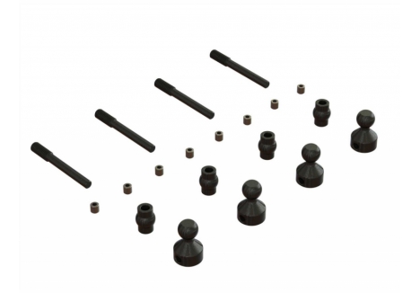 Arrma RC Model Shop Sway Bar Hardware Set ARA330614