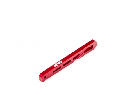 ARRMA Rear Center Aluminium Chassis Brace 120mm Red EXB ARA320568