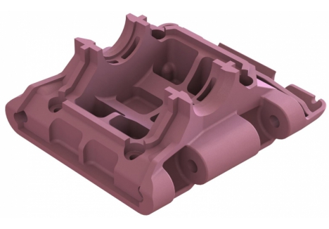 ARRMA Rear Lower Skid/Gearbox Mount (1pc) - Pink Z-ARA320784