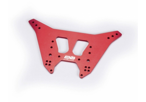 ARRMA Rear Shock Tower CNC 7075 T6 Aluminium 1/8 Light Red Z-ARA320583