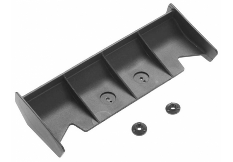 ARRMA Rear Wing 1/8 Scale Black Composite RC Monster Truck AR480006
