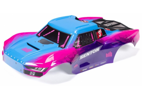 ARRMA SENTON 1/10 Clipless Painted Decalled Body Blue Z-ARA-1627