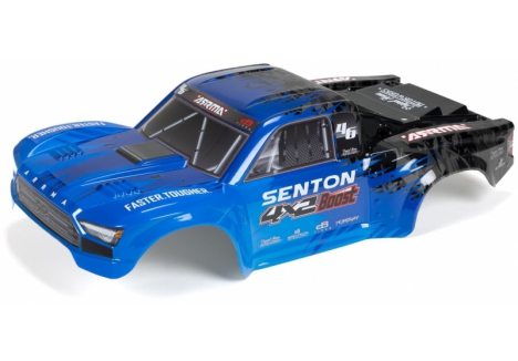ARRMA SENTON 4X2 1/10 2WD RC Short Course Truck Body Blue Black Z-ARA402346