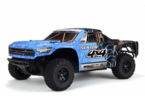 ARRMA Senton 4x4 Mega 1/10 RC Short Course Truck Body Blue AR402247