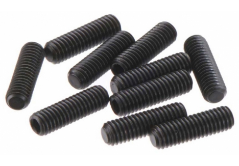 ARRMA Set Screw M3x10mm Black Hex Grub Fastener Pack Z-AR724310