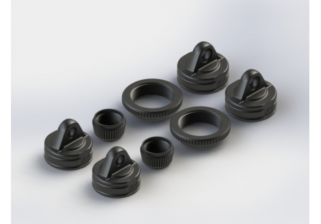 ARRMA Shock Cap Set Replacement Spares for 1/6 RC Vehicles Z-AR330337