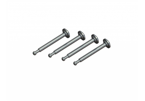 Arrma Shock Mount Pin 3x33mm Silver Pack of 4 ARA713032