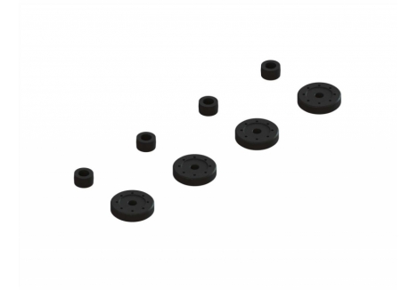ARRMA Shock Pistons Cartridge Spacers 4 Shocks 1/5 Scale RC Truck ARA330570