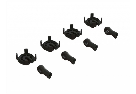 ARRMA Shock Rod End Spring Perch Set 4 Shocks ARA330569