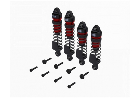 ARRMA Shock Set 1/16 Front Rear Assembled 700 cSt Red Z-ARA-2670