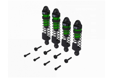 ARRMA Shock Set Front Rear Assembled 1/16 4 Pieces Green Z-ARA-2763