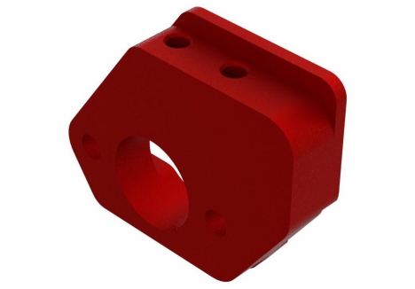 ARRMA Sliding Motor Mount Plate 40 Series Red Anodised Aluminium Z-ARA320665