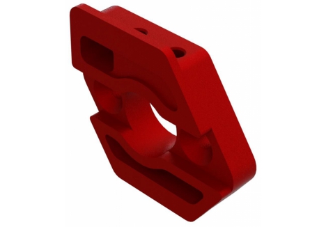 ARRMA Sliding Motor Mount Plate 50 Series Red Anodised Z-ARA320721