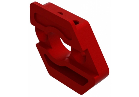 ARRMA Sliding Motor Mount Plate 56 Series Red Anodised Aluminium Z-ARA320722