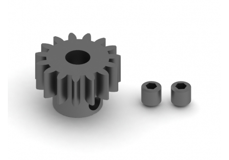 Arrma Steel Pinion Gear 15T Mod1 5mm RC Replacement AR310476