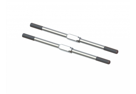 ARRMA Steel Turnbuckle M4x95mm Silver Suspension Component Set Z-ARA340175