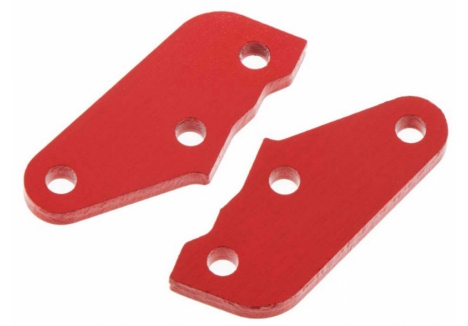 ARRMA Steering Plate A Aluminum Red (2) Z-AR340072