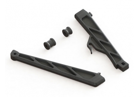 Arrma Talion 6S Chassis Brace Set Composite Front Rear Braces AR320445
