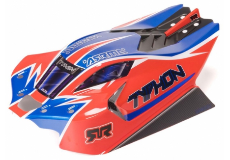 ARRMA TYPHON 4X4 1/8 RC Buggy Body Red Pre-Painted Z-ARA-2251