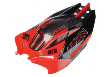 ARRMA Typhon Grom Body Red Black RC Car Shell ARA1561 ARA-1561