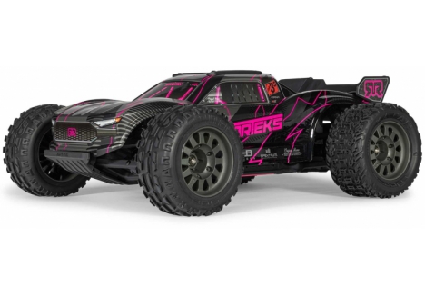 ARRMA VORTEKS 223S 1/10 2WD Brushless RC Stadium Truck Pink ARA3505T3